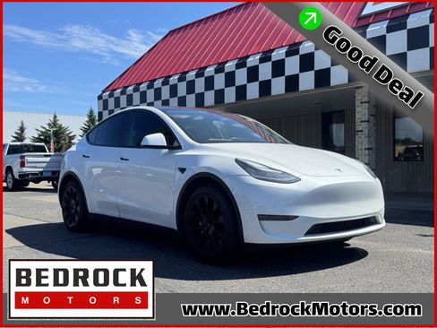 Used 2020 Tesla Model Y Long Range AWD/4WD image 1