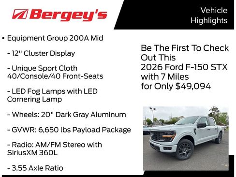 New 2026 Ford F150 STX AWD/4WD image 5