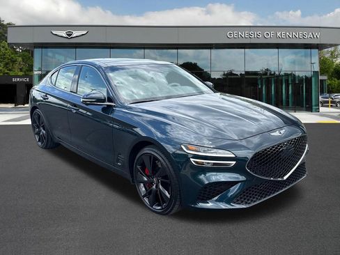 Used 2022 Genesis G70 3.3T w/ Sport Prestige Package AWD/4WD image 1
