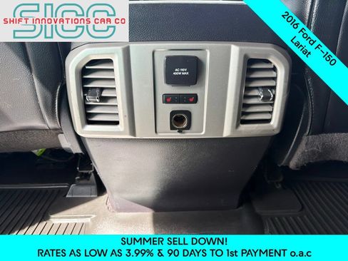 Used 2016 Ford F150 Lariat w/ Equipment Group 502A Luxury AWD/4WD image 21