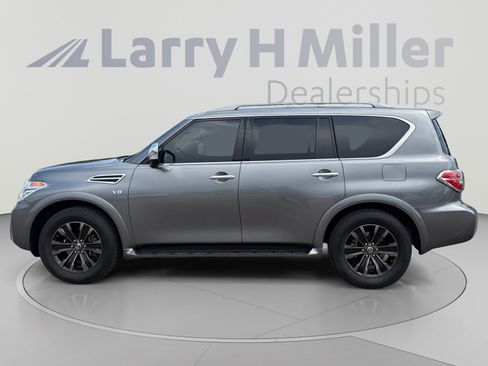 Used 2020 Nissan Armada Platinum w/ Captain's Chairs Package AWD/4WD image 3