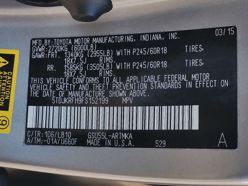 Used 2015 Toyota Highlander XLE image 26