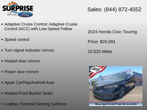Used 2024 Honda Civic Touring image 15