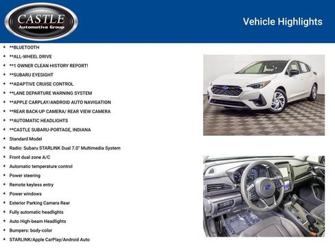 Used 2024 Subaru Impreza 2.0i AWD/4WD image 3