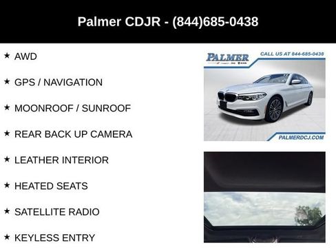 Used 2017 BMW 530i xDrive AWD/4WD image 6