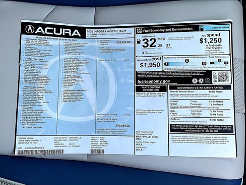 Used 2026 Acura Integra A-Spec image 24