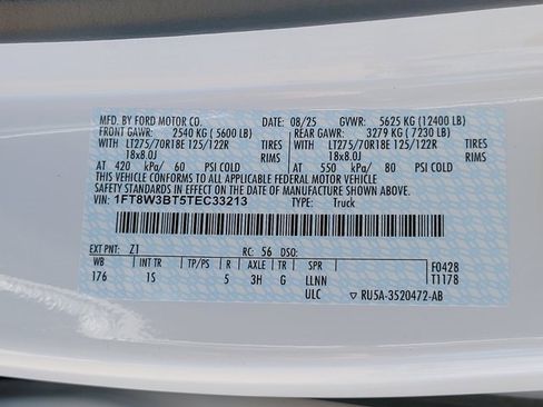 New 2026 Ford F350 XL w/ STX Appearance Package image 14