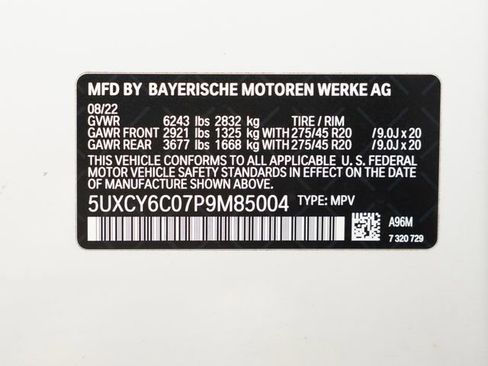 Certified 2023 BMW X6 xDrive40i AWD/4WD image 23