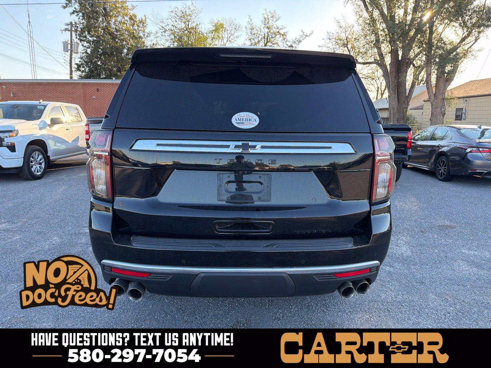 Used 2023 Chevrolet Tahoe Premier w/ Texas Edition AWD/4WD image 4