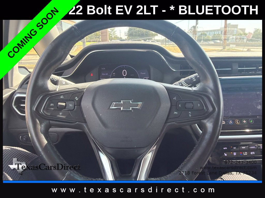 Used 2022 Chevrolet Bolt LT w/ Infotainment Package FWD image 8