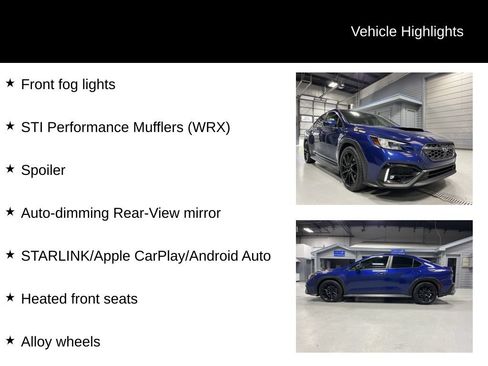 Certified 2022 Subaru WRX Premium AWD/4WD image 14