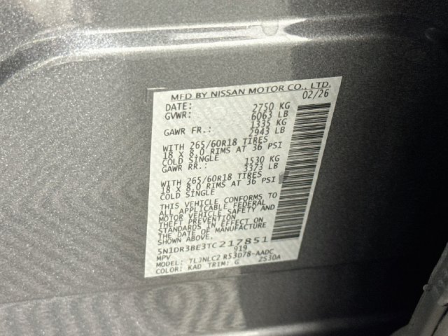 Used 2026 Nissan Pathfinder Rock Creek AWD/4WD image 41