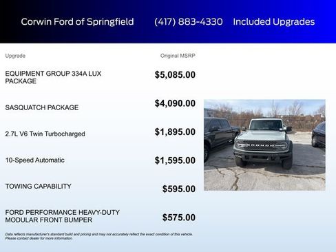 Used 2022 Ford Bronco Badlands image 6