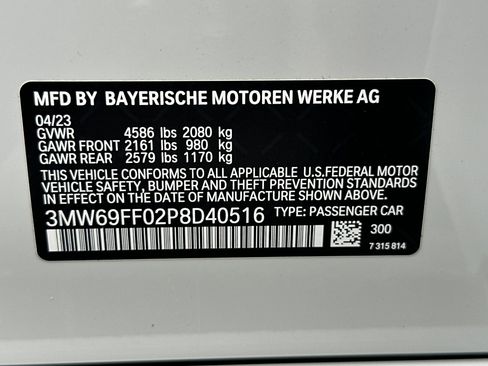Used 2023 BMW 330i Sedan w/ Driving Assistance Package RWD image 27