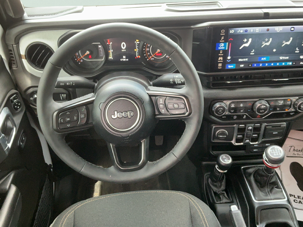 Certified 2025 Jeep Wrangler Unlimited Sport AWD/4WD image 16