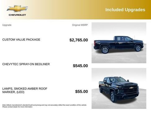Used 2024 Chevrolet Silverado 2500 Custom w/ Custom Value Package AWD/4WD image 5