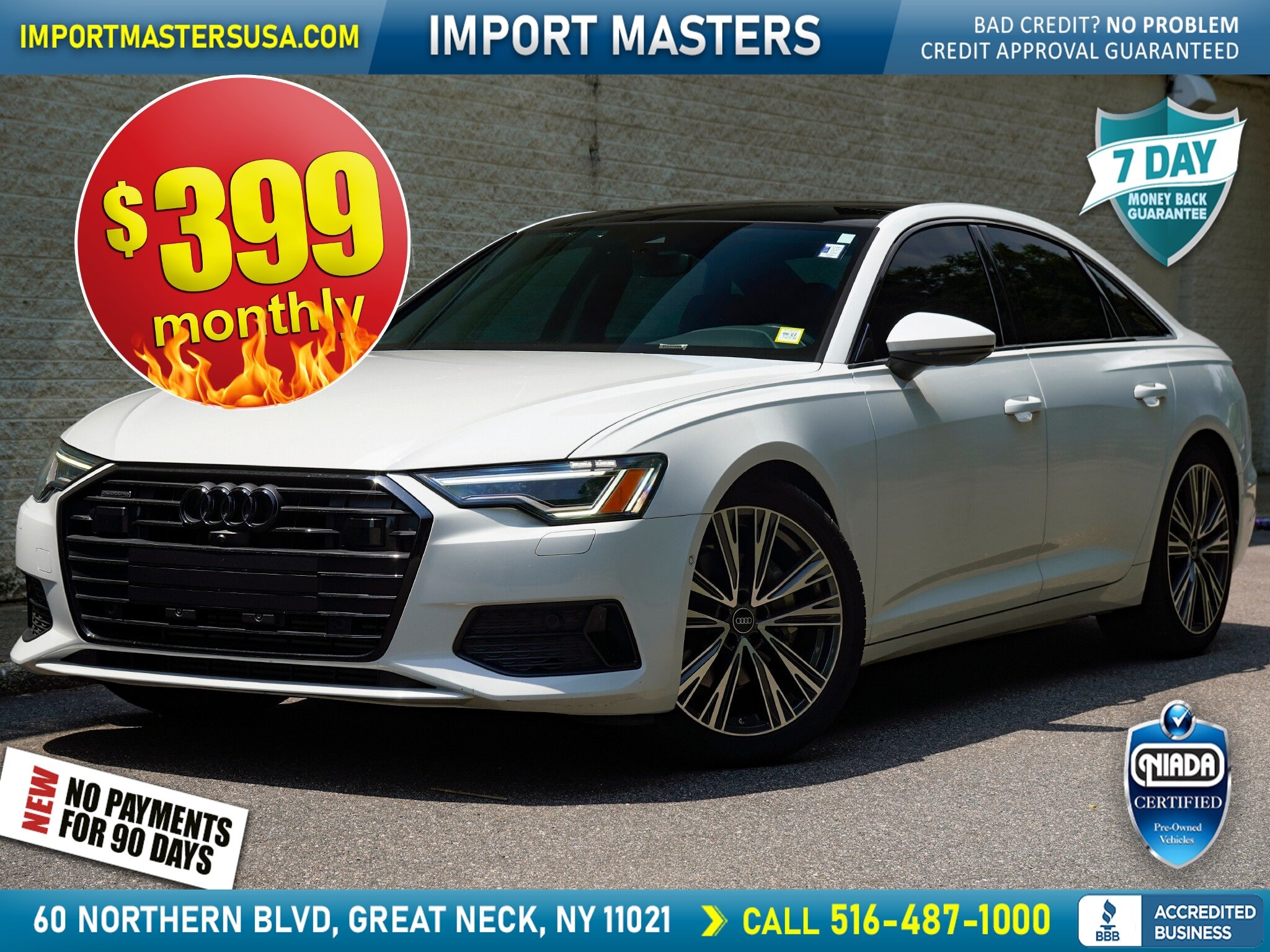 Used 2023 Audi A6 Premium Plus w/ Premium Plus Package AWD/4WD image 1
