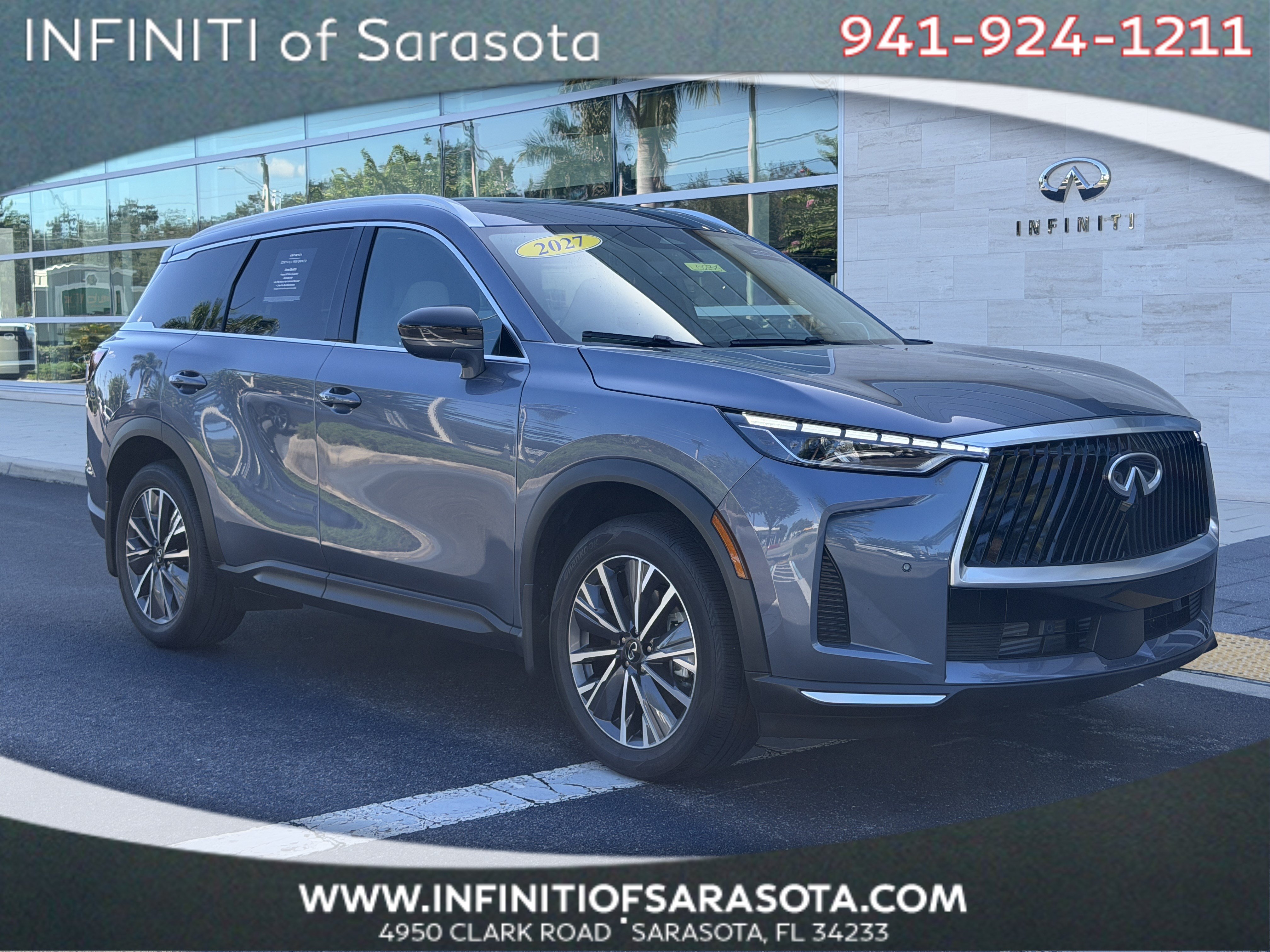 Certified 2027 INFINITI QX60 Luxe w/ Cargo Package FWD image 1
