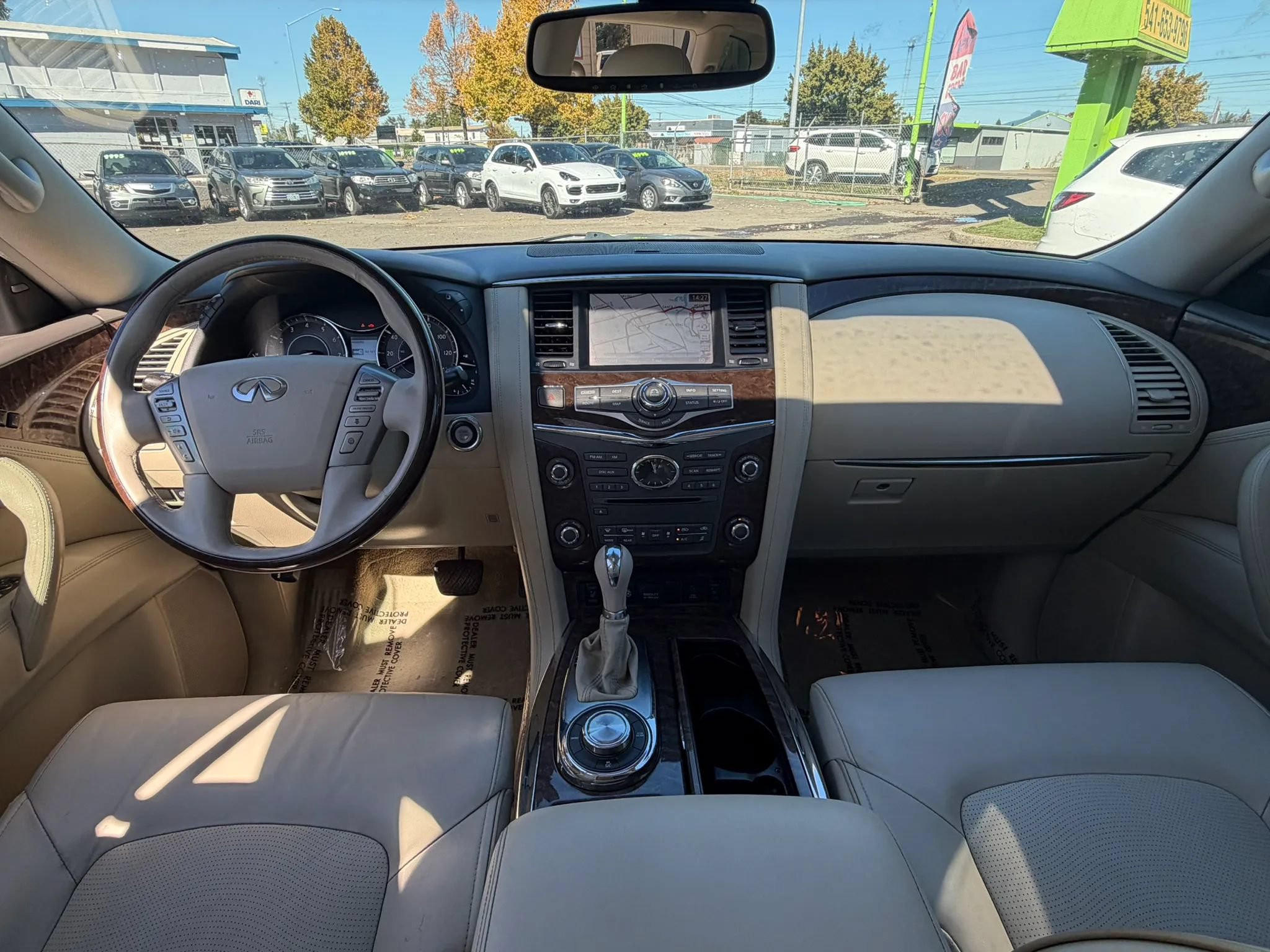 Used 2015 INFINITI QX80 4WD w/ 22" Wheel Package image 13