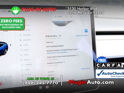 Used 2018 Tesla Model 3 Long Range RWD image 2