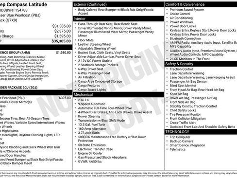 Used 2022 Jeep Compass Latitude w/ Convenience Group image 24