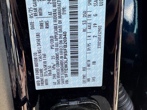 Used 2025 Ford F150 XLT w/ Equipment Group 302A MID AWD/4WD image 25