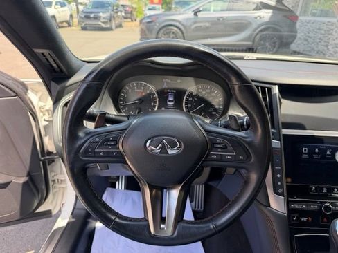 Used 2019 INFINITI Q50 Red Sport 400 w/ Sensory Package AWD/4WD image 18