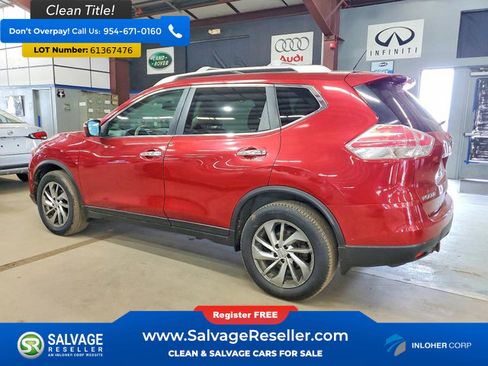 Used 2014 Nissan Rogue SL w/ SL Premium Package AWD/4WD image 3