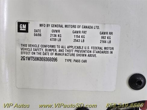 Used 2006 Chevrolet Impala LT FWD image 24