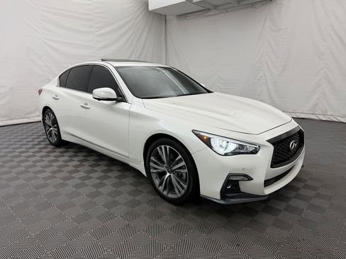 Used 2021 INFINITI Q50 Sensory w/ Cargo Package AWD/4WD image 4