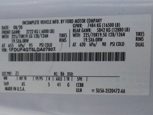 Used 2020 Ford F450 XL w/ Power Equipment Group RWD image 47