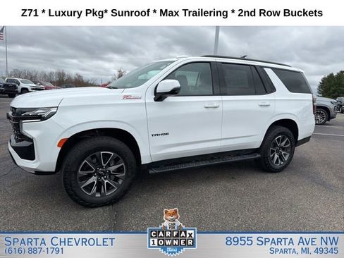 Used 2024 Chevrolet Tahoe Z71 w/ Luxury Package AWD/4WD image 7