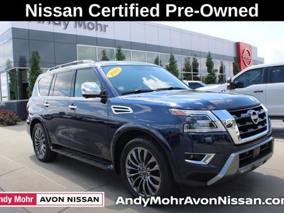 Certified 2023 Nissan Armada Platinum w/ Captain's Chairs Package