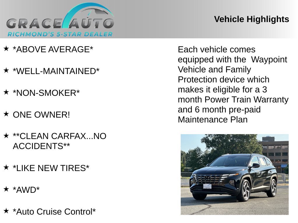Used 2023 Hyundai Tucson Limited AWD/4WD image 2