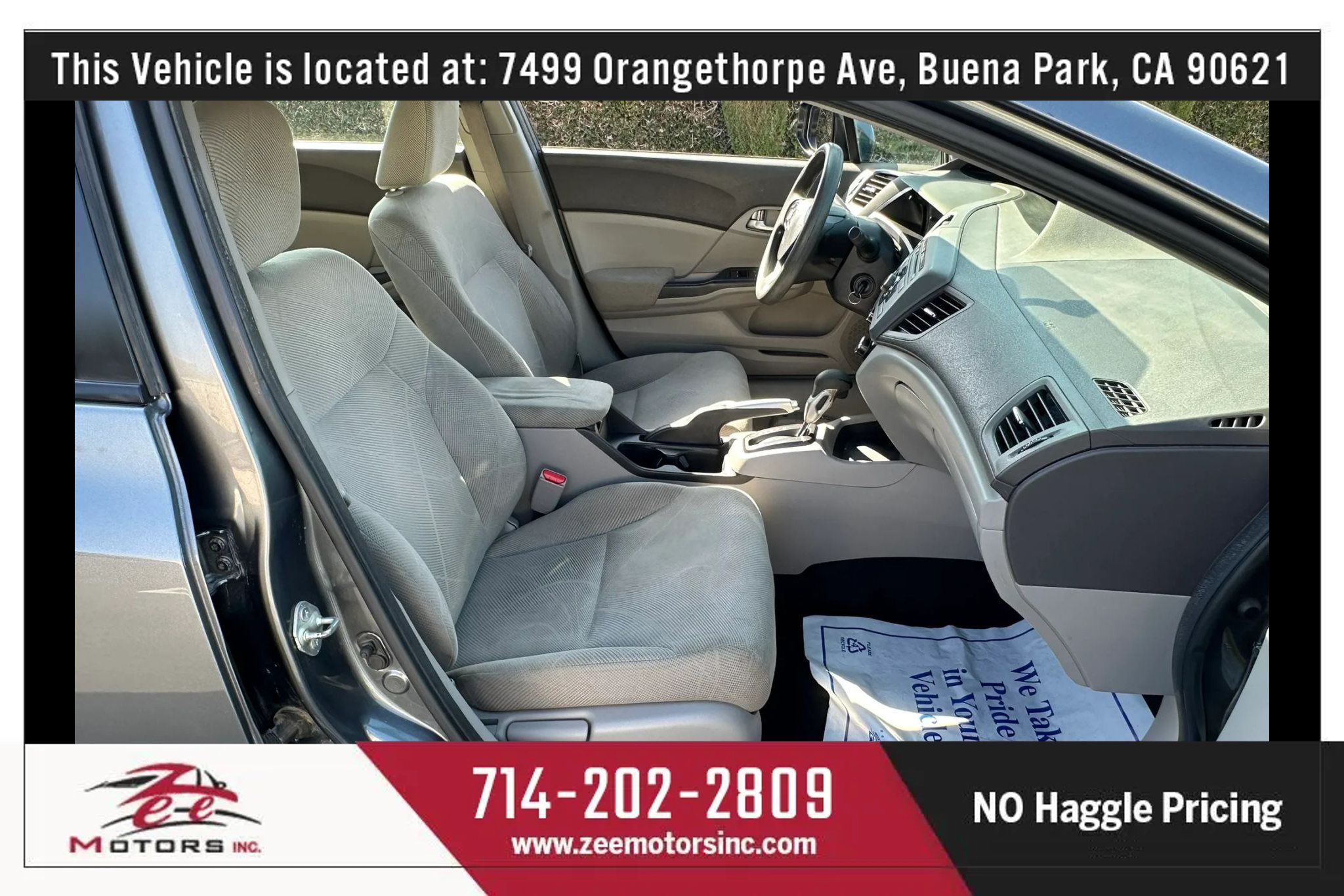 Used 2012 Honda Civic EX image 20