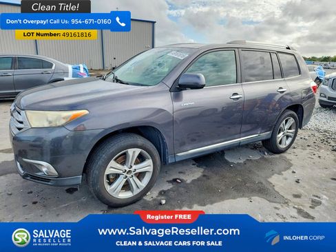 Used 2011 Toyota Highlander Limited w/ Tow Pkg image 1