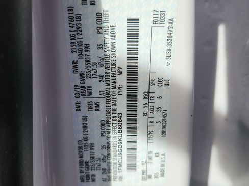 Used 2019 Ford Escape SE image 13