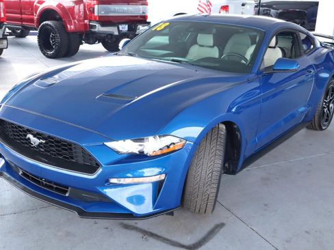 Used 2018 Ford Mustang Premium w/ Safe & Smart Package RWD image 9
