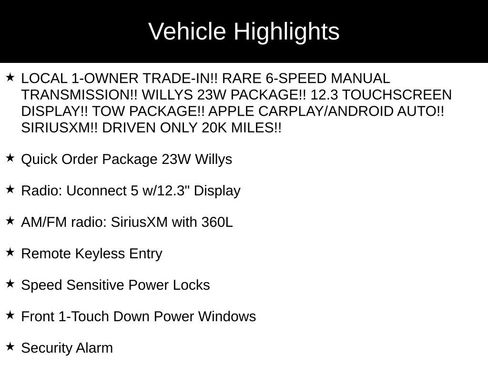 Used 2024 Jeep Wrangler Sport AWD/4WD image 33