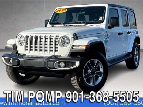 Used 2020 Jeep Wrangler Unlimited Sahara AWD/4WD image 1