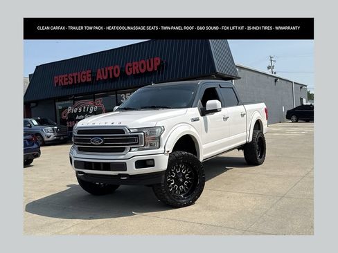 Used 2018 Ford F150 Limited w/ Trailer Tow Package AWD/4WD image 1