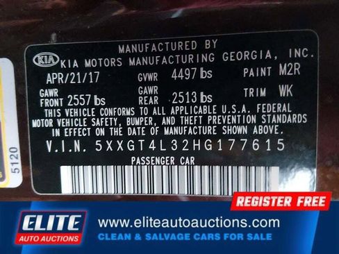 Used 2017 Kia Optima LX w/ Convenience Plus Package image 18