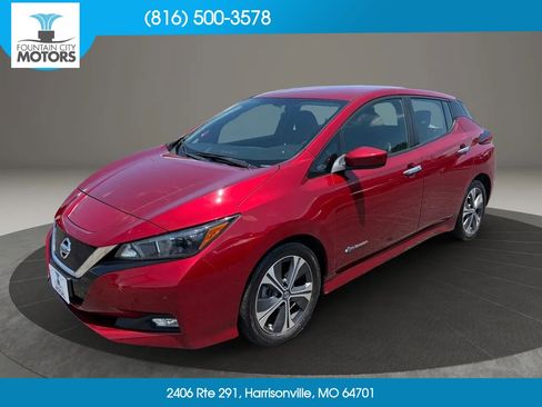 Used 2018 Nissan Leaf SV FWD image 1
