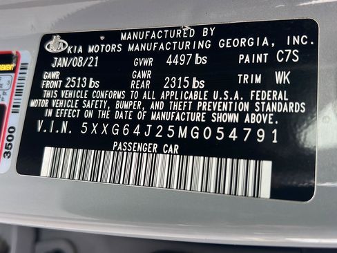 Used 2021 Kia K5 GT-Line AWD/4WD image 43