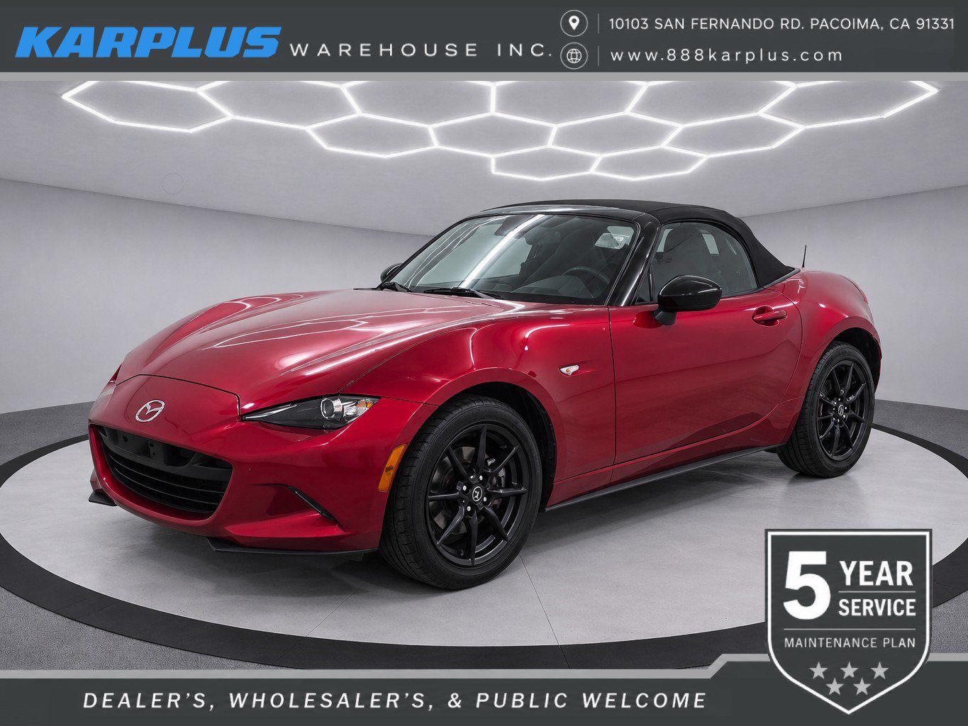 Used 2023 MAZDA MX-5 Miata Sport RWD image 1