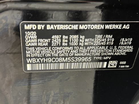Used 2021 BMW X2 sDrive28i w/ Convenience Package FWD image 37