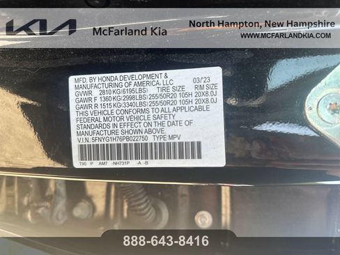 Used 2023 Honda Pilot Touring image 19