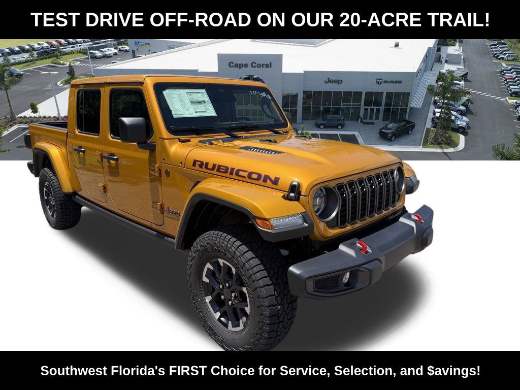 New 2026 Jeep Gladiator Rubicon w/ Safety Group AWD/4WD image 2