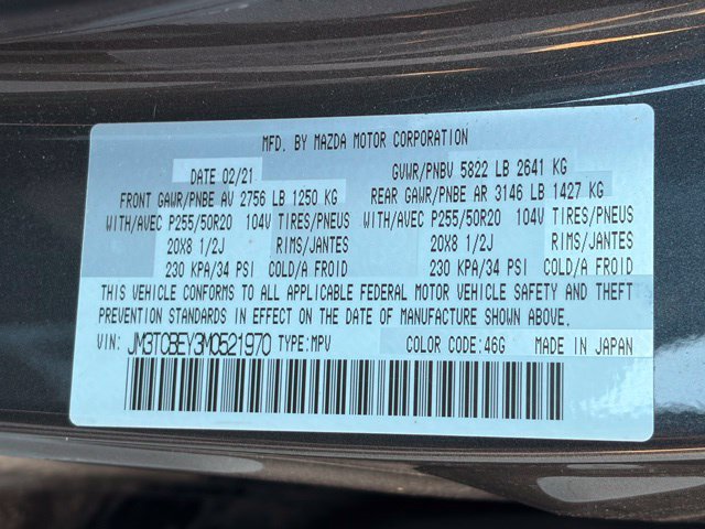 Used 2021 MAZDA CX-9 Signature AWD/4WD image 18