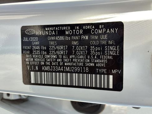 Used 2021 Hyundai Tucson Value FWD image 32